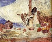 James Ensor The Dead Cockerel France oil painting artist